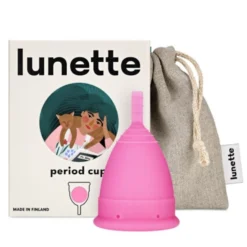 Lunette Kuukautiskuppi Pinkki koko 1