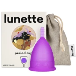 Lunette Kuukautiskuppi Violetti koko 2