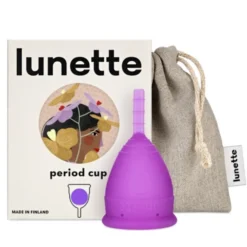 Lunette Kuukautiskuppi Violetti koko 1