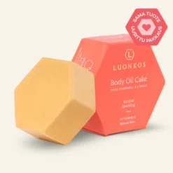 Luonkos Glow Body Oil Cake Sparkling kimalteleva vartaloöljykakku 55 g