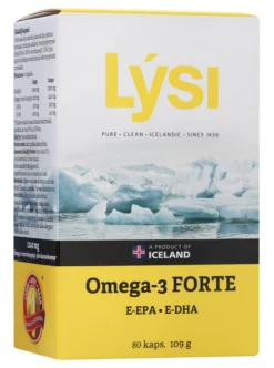 Lysi Omega-3 Forte 80 kaps