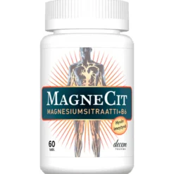 MagneCit magnesiumsitraatti + B6-vitamiini 60 tabl