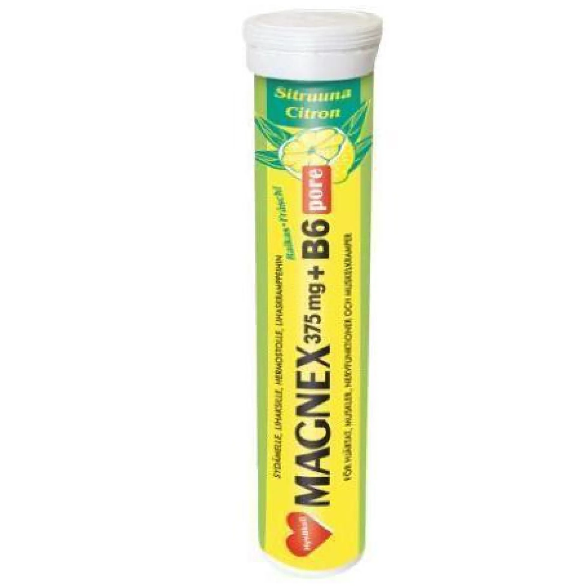 Magnex 375 mg+B6 20 poretabl