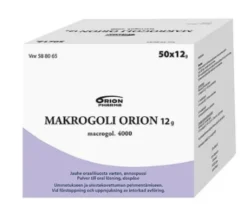 MAKROGOLI ORION 12 g jauhe oraaliliuosta varten, 50x12 g
