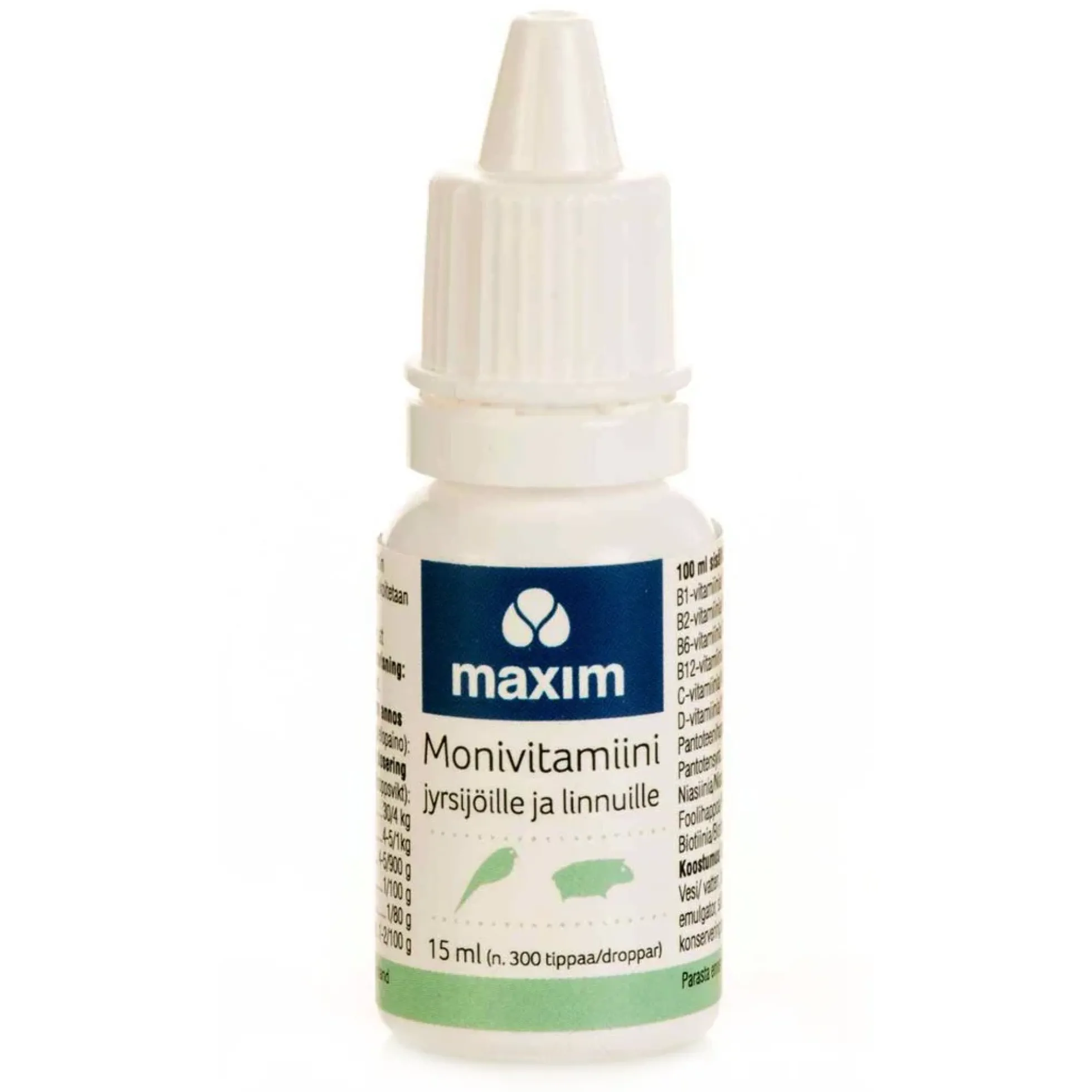 Maxim monivit. linnuille ja jyrsijöille 15 ml
