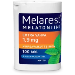 MELAREST MELATONIINI EXTRA VAHVA MINT 1,9 MG - eri kokoja