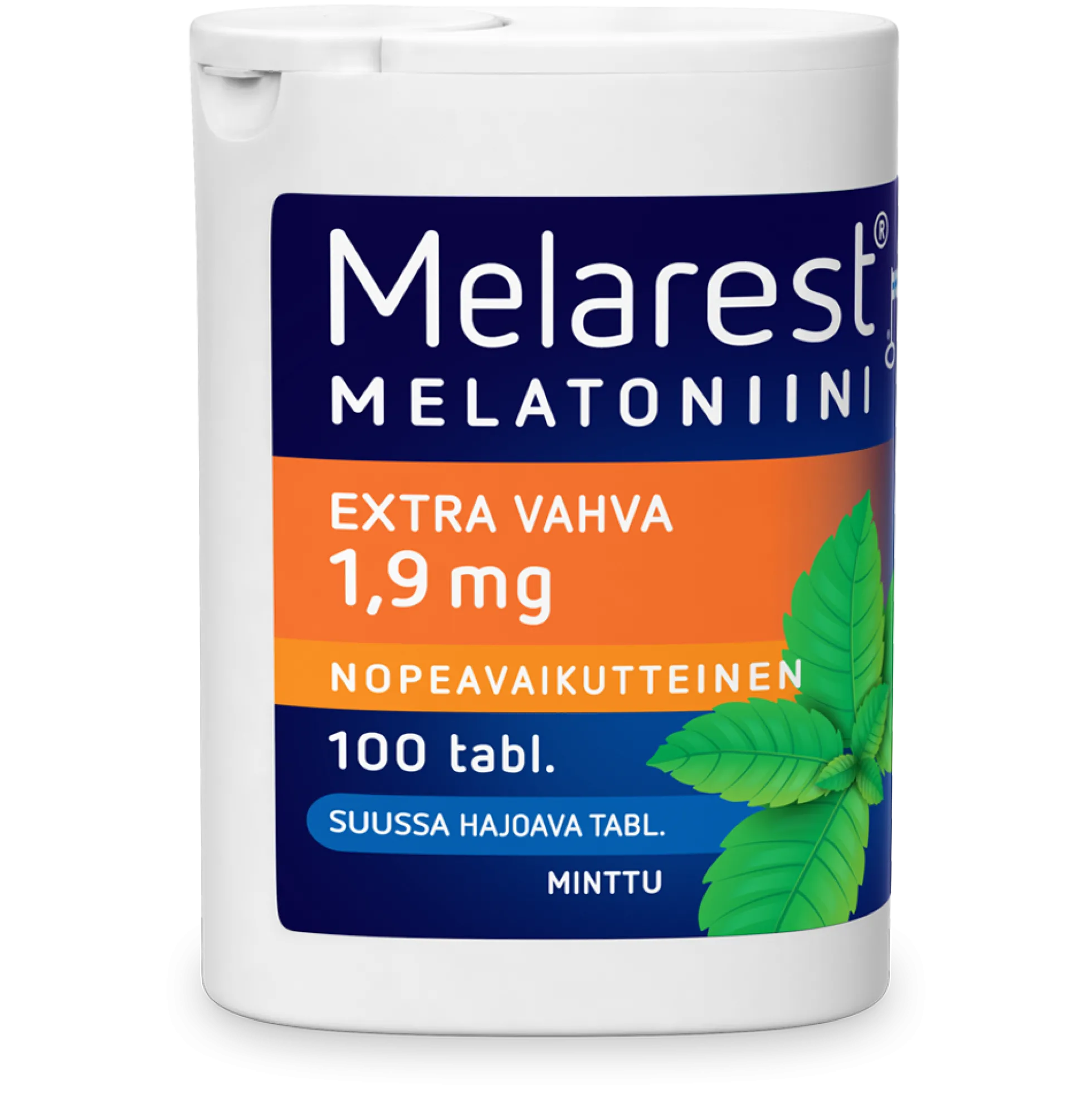 MELAREST MELATONIINI EXTRA VAHVA MINT 1,9 MG - eri kokoja