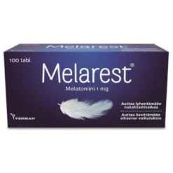MELAREST MELATONIINI NIELTÄVÄ 1 MG - eri kokoja