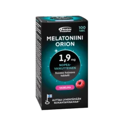 Melatoniini Orion 1,9 mg vadelma suussa hajoava tabletti 100 kpl
