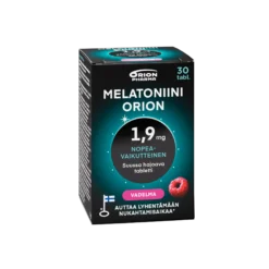 Melatoniini Orion 1,9 mg vadelma suussa hajoava tabletti 30 kpl