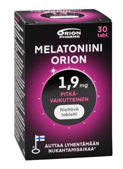 Melatoniini Orion Pitkävaikutteinen 1,9 mg 30 tablettia