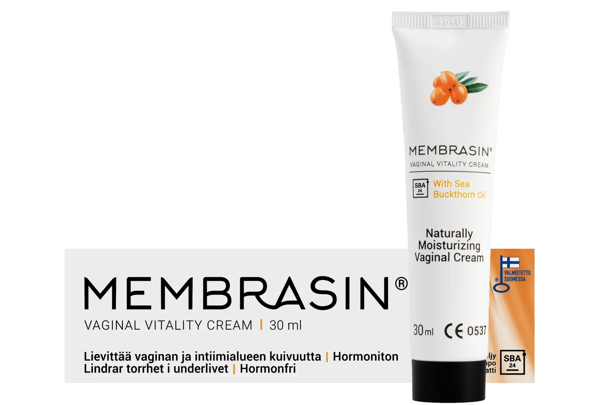 Membrasin Vaginal Vitality Cream - eri kokoja