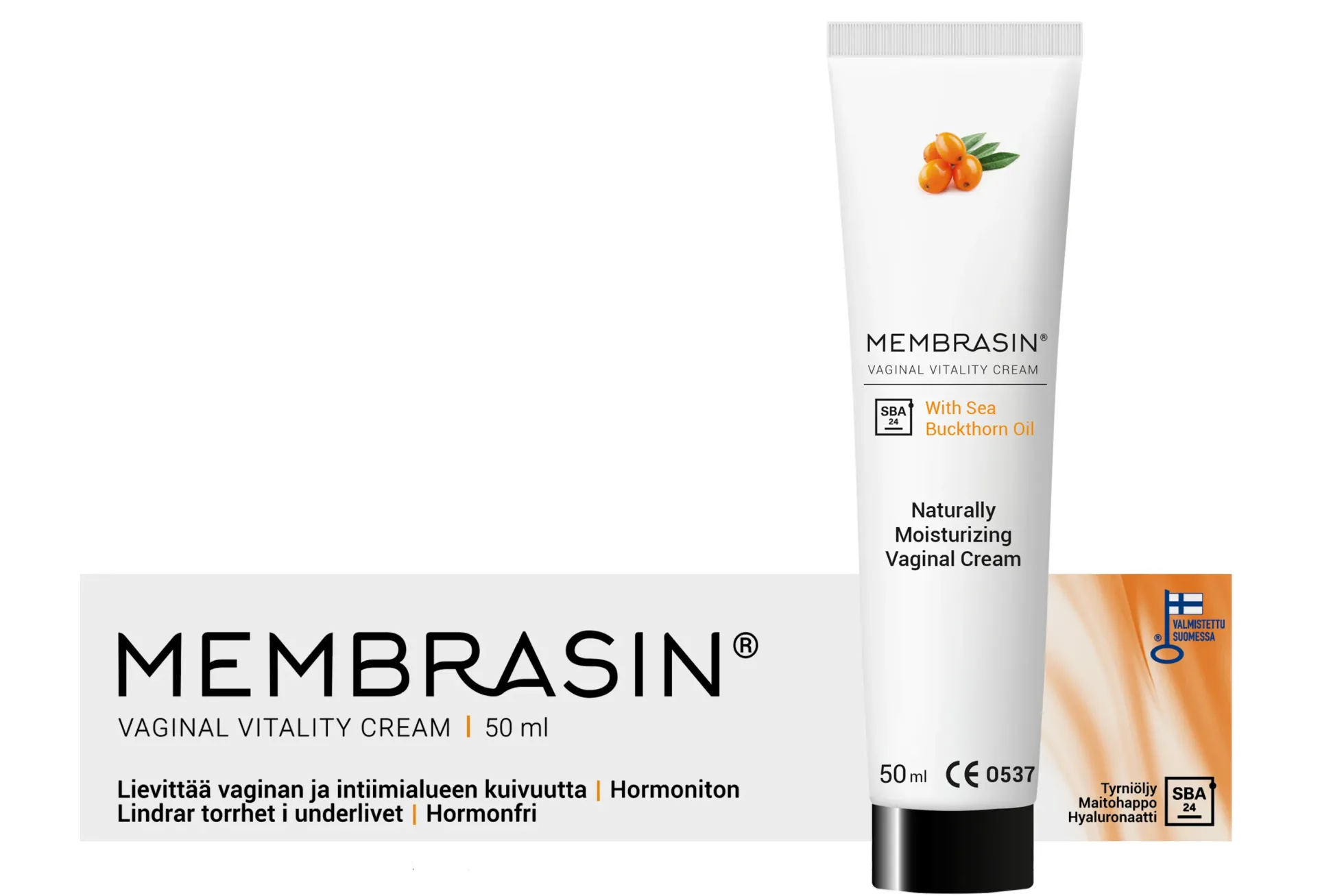 Membrasin Vaginal Vitality Cream - eri kokoja