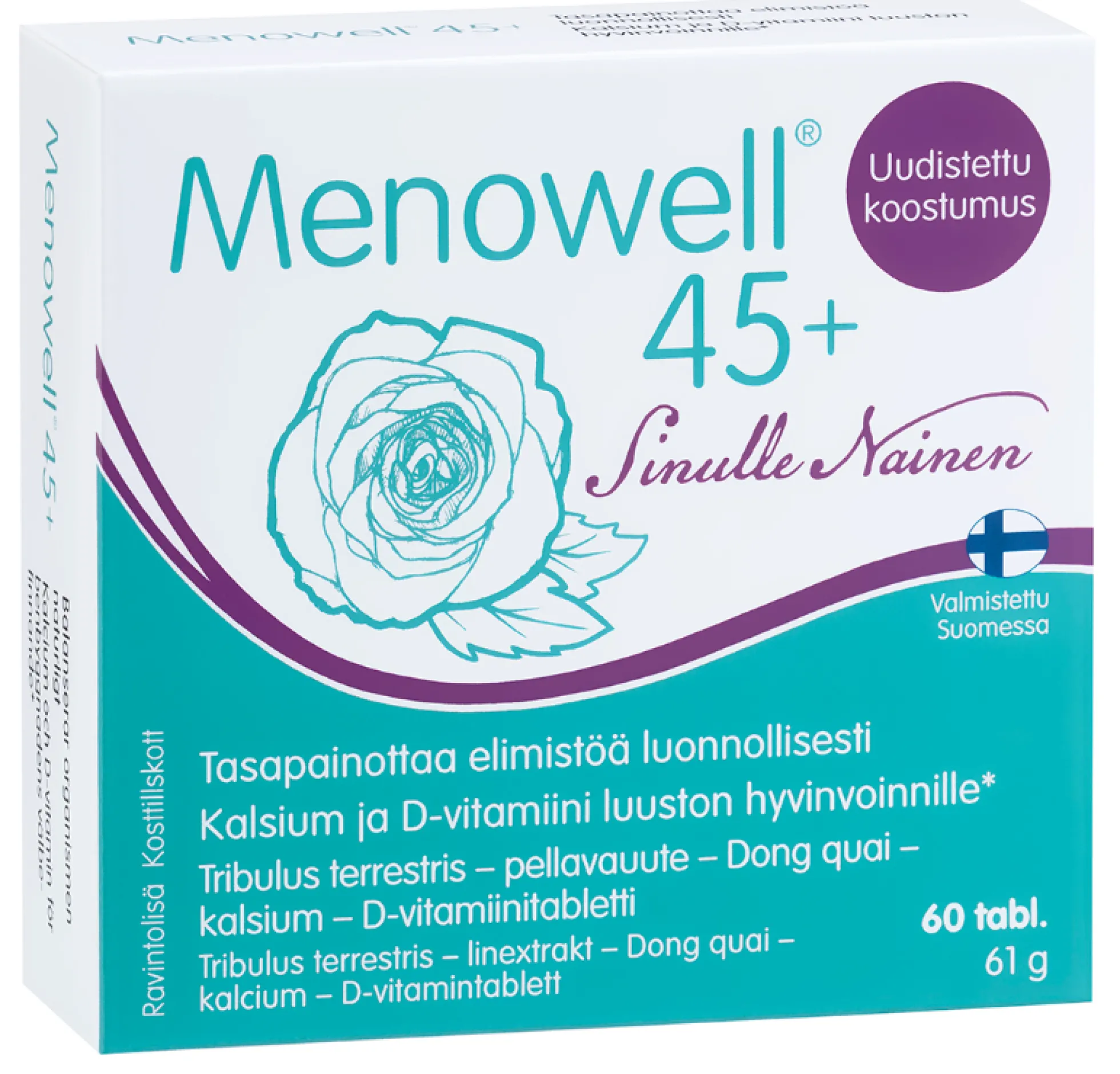 MENOWELL 45+ 60 tabl