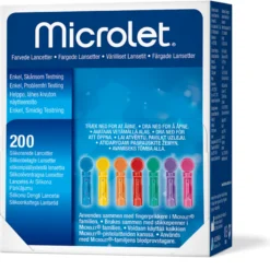 Microlet värillinen lansetti