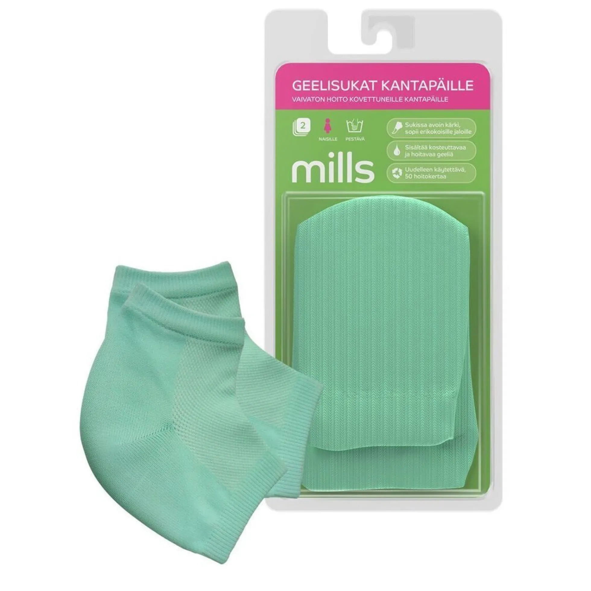 Mills Geelisukat kantapäille,S/M