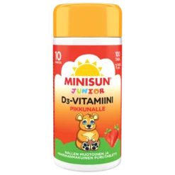 MINISUN D-VITAMIINI 10 MIKROG JUNIOR NALLE 100 tabl