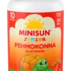 Minisun D-vitamiini Pehmokonna Mansikka 10 mikrog -Eri pakkauskokoja