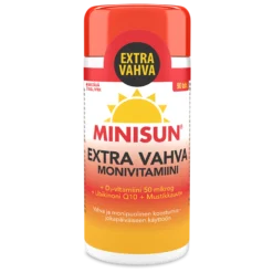 Minisun Monivitamiini Extra Vahva 90 tbl.