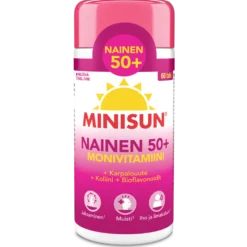 Minisun Monivitamiini Nainen 50+ 60 tbl