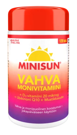 MINISUN MONIVITAMIINI VAHVA 120 tabl