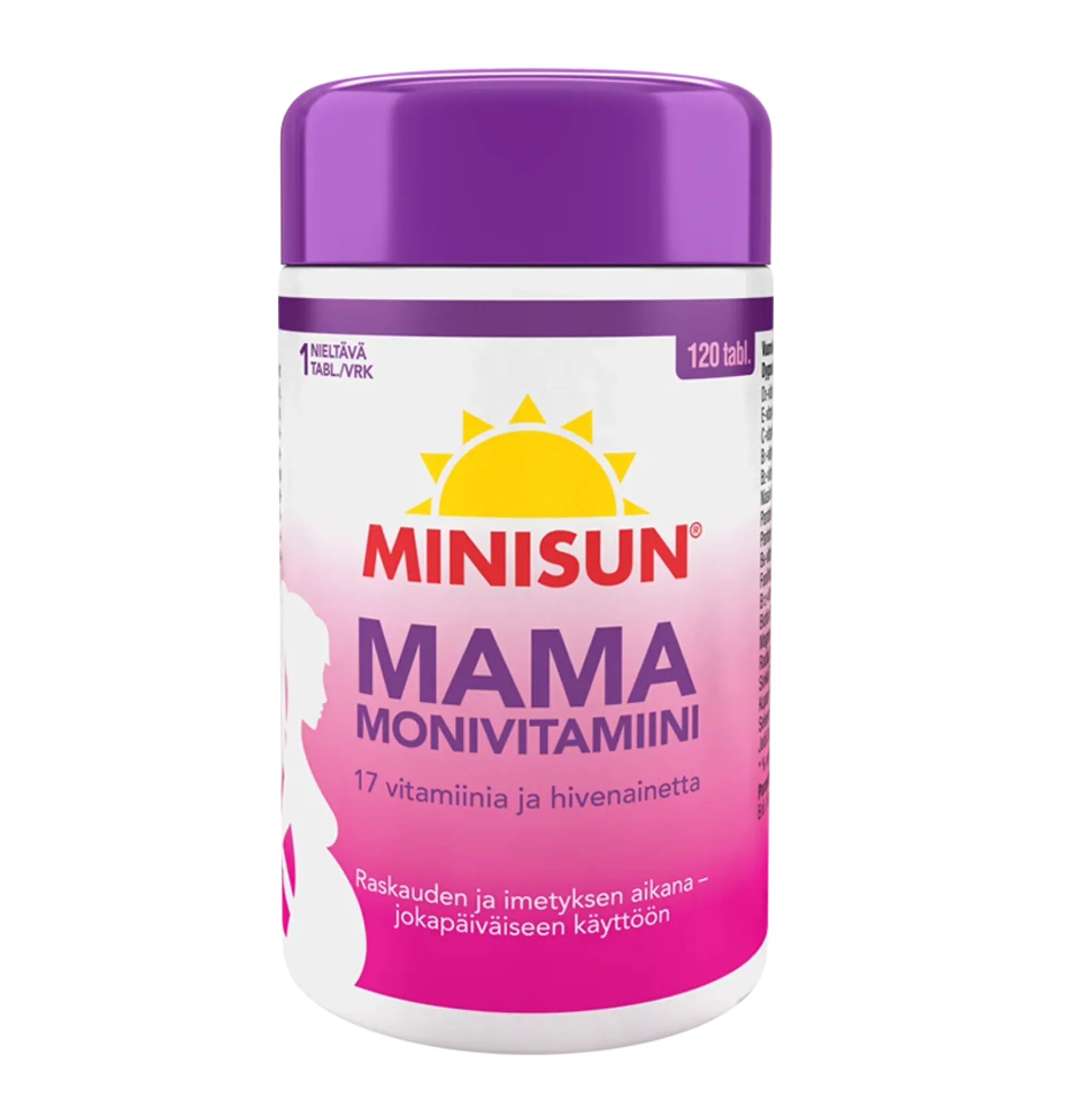 MINISUN MULTIVITAMIN MAMA 120 tabl