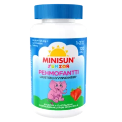 Minisun Pehmofantti Luusto Junior 120 purutablettia