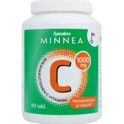 Minnea C-vitamiini pitkävaikutteinen 1000 mg tabletti 90 kpl