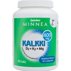 Minnea Kalkki+D3+K2+MG tabletti 90 kpl