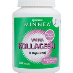 Minnea Kollageeni + Hyaluroni 300 mg kapseli 120 kpl