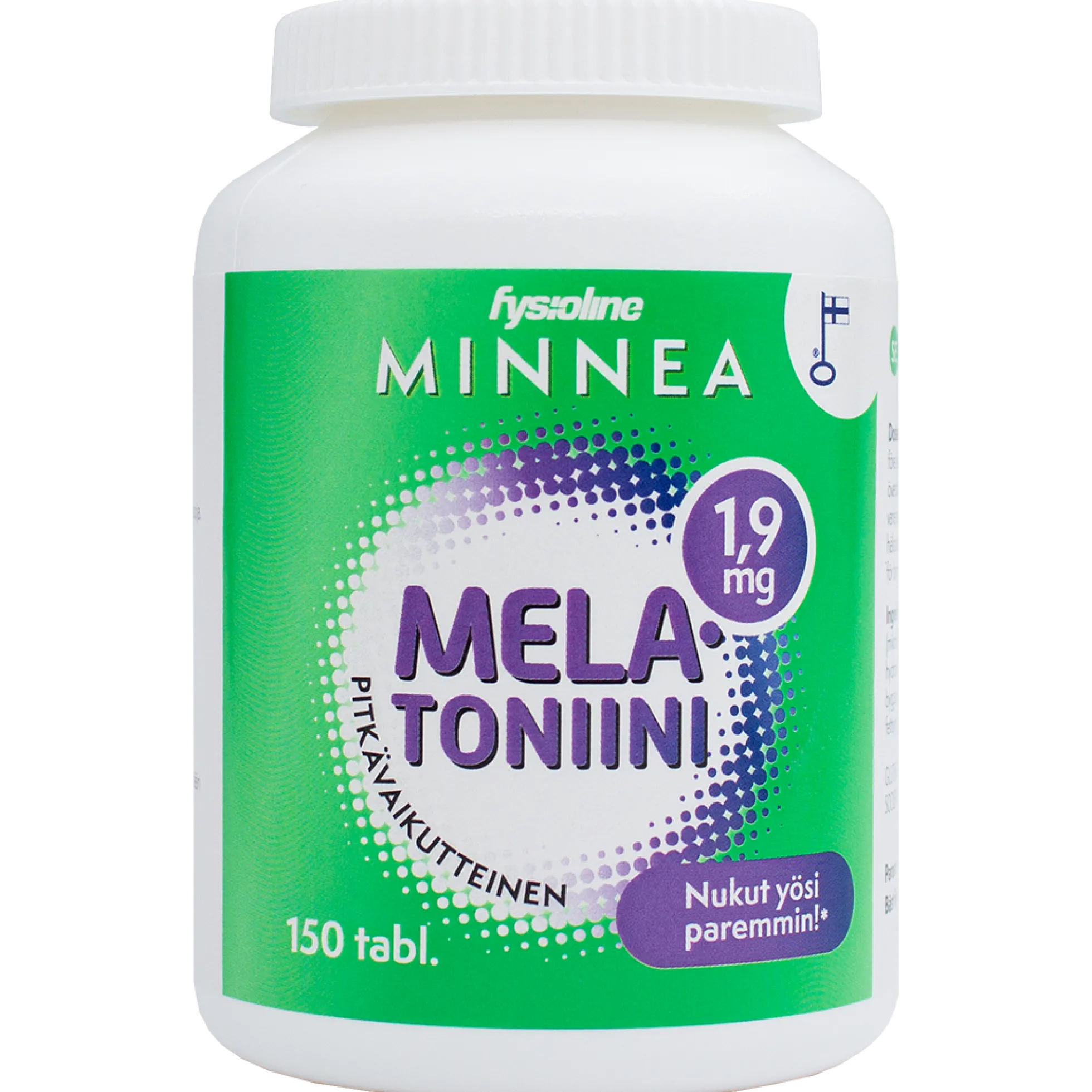 Minnea Melatoniini pitkävaikutteinen 1,9 mg tabletti 150 kpl