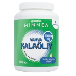 Minnea Vahva kalaöljy 1000 mg kapseli 60 kpl