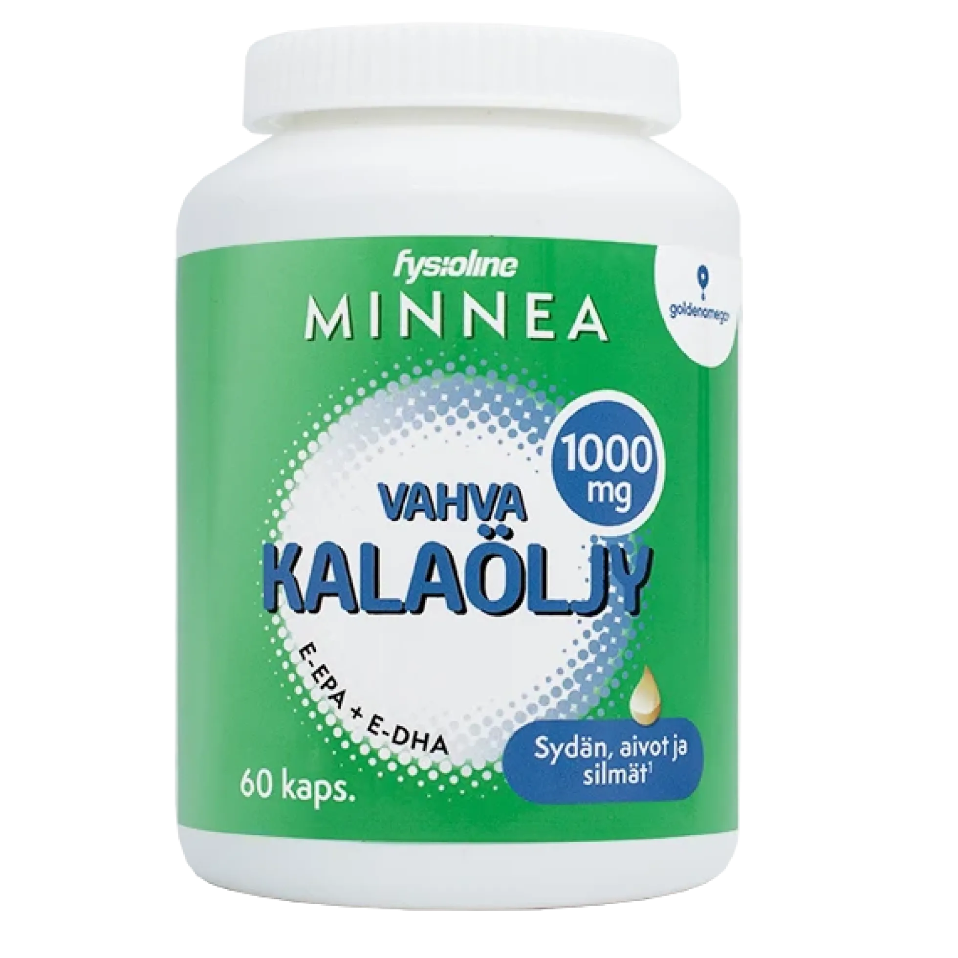 Minnea Vahva kalaöljy 1000 mg kapseli 60 kpl