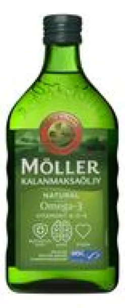 MÖLLER KALANMAKSAÖLJY 500 ml