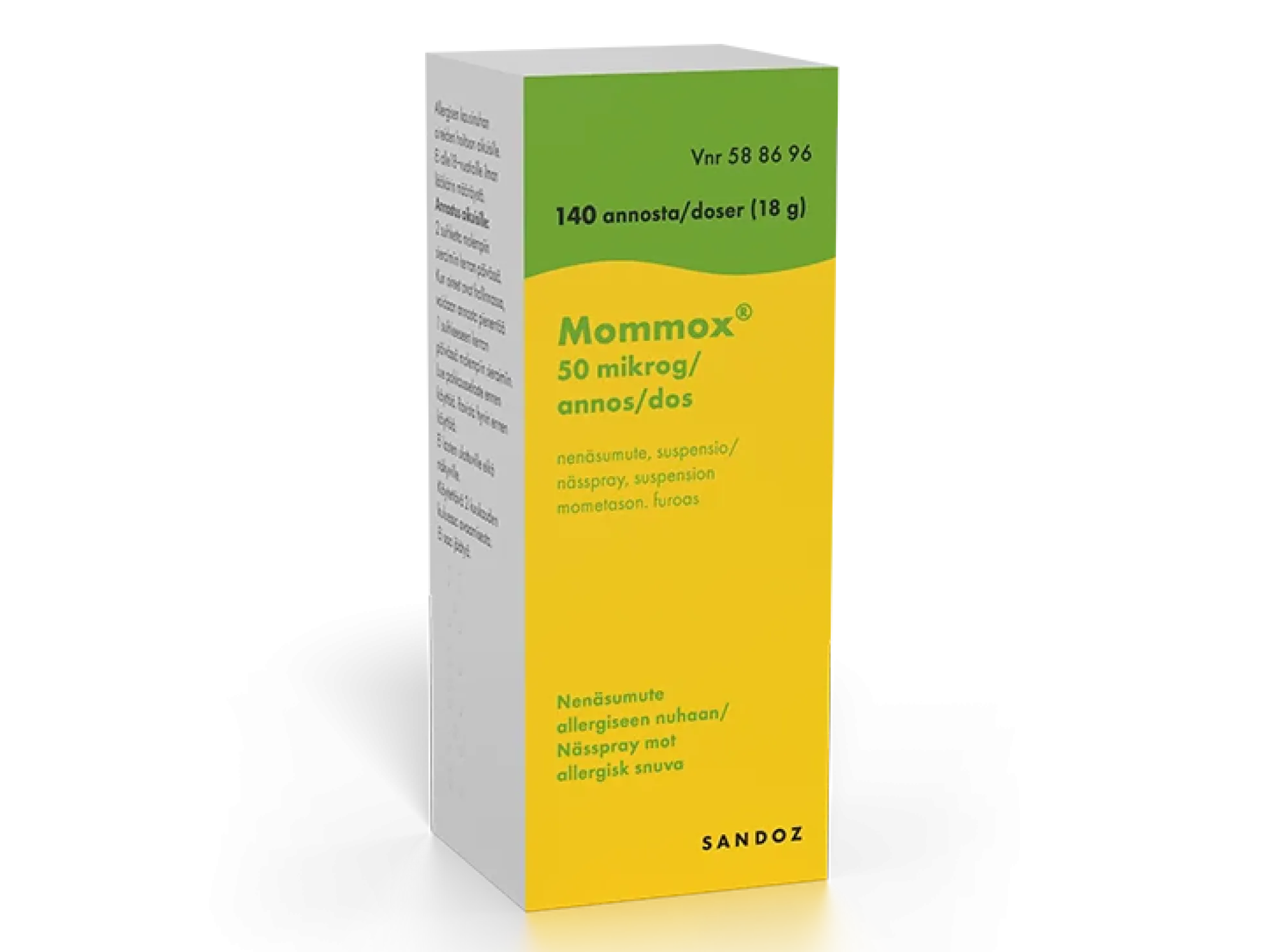 MOMMOX 50 mikrog/annos 140 dos