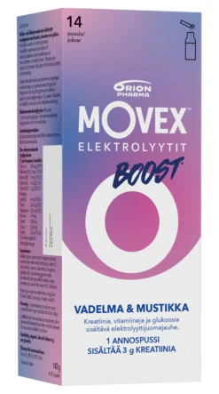 Movex Elektrolyyttijuoma Boost Sachet 14 x 10,5 g