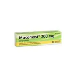 MUCOMYST 200 mg 25 tabl
