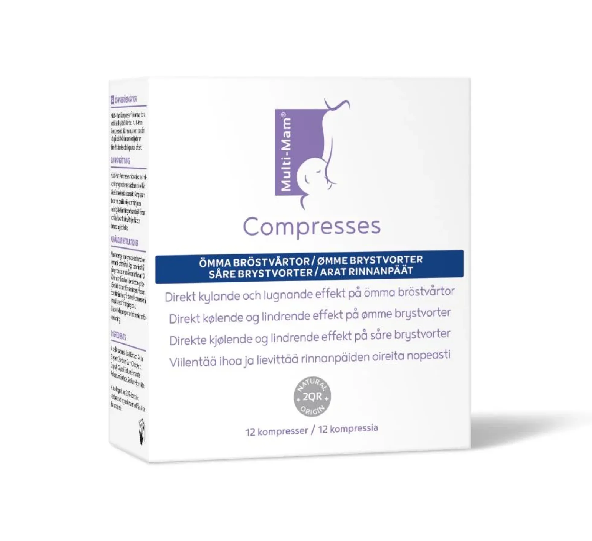 Multi-Mam Compresses geelitaitos 12 x 1,6 ml