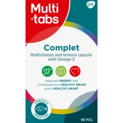 Multi-Tabs Complet + Omega-3 geelikapseli 90 kpl