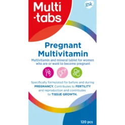 Multi-tabs Pregnant Multivitamin 120 tabl