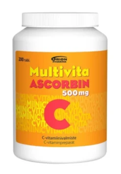 Multivita Ascorbin 500 mg 200 tabl