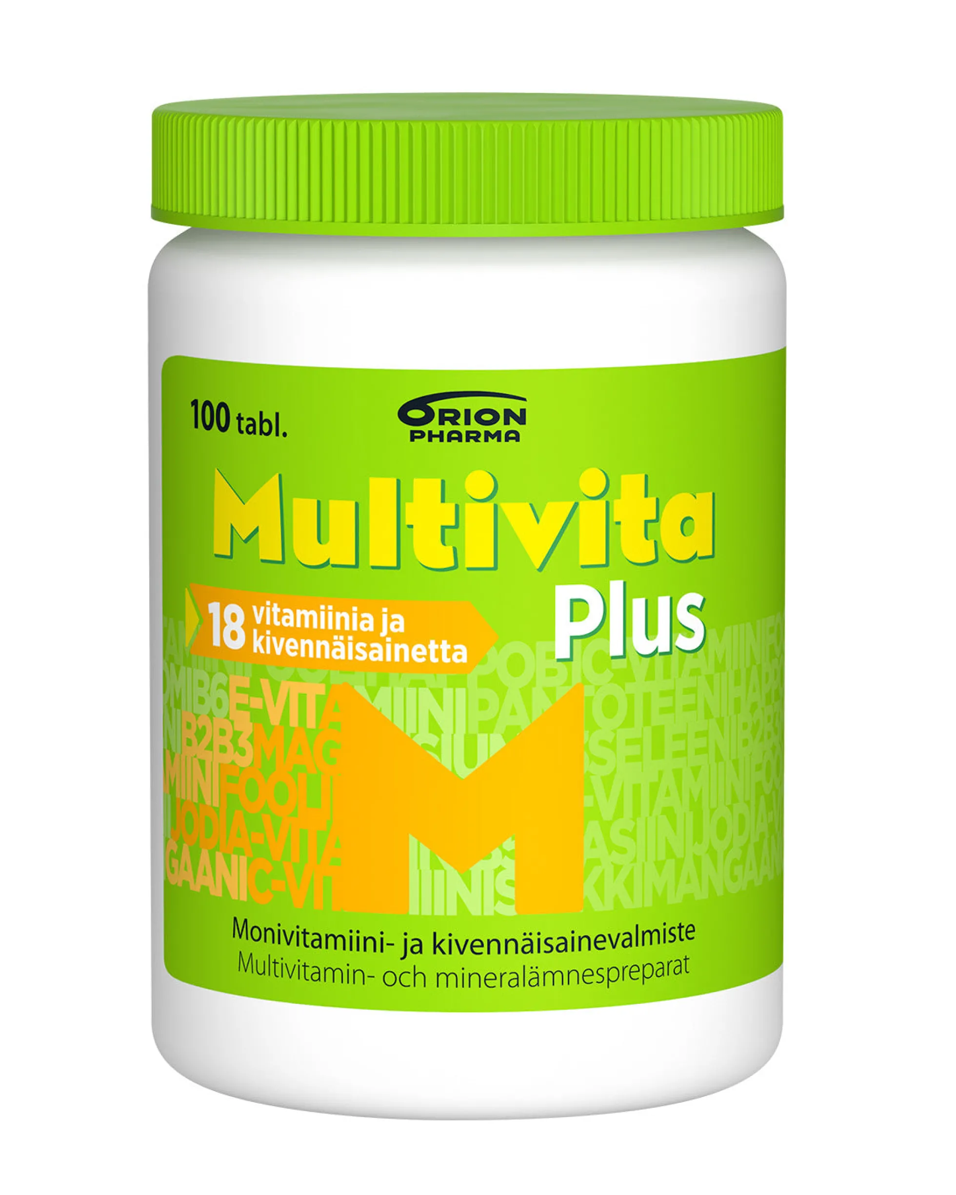Multivita Plus - 100 tablettia