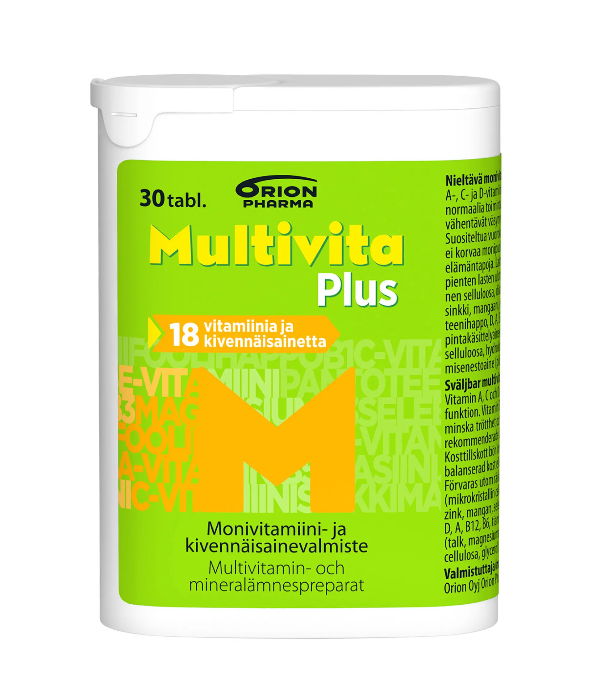 Multivita Plus - 30 tablettia