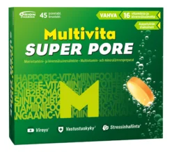 Multivita Super Pore Monivitamiini 45 poretabl