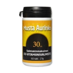 Musta Aurinko D3 30 mikrog 60 tabl