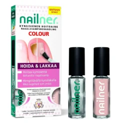 Nailner Hoida & Lakkaa liuos 2 x 5 ml kynsisienen hoitoon Huom! Päiväys 31.3.2027