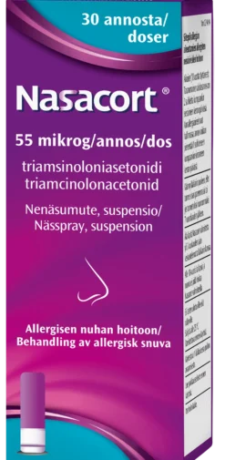 NASACORT 55 mikrog/annos - eri kokoja