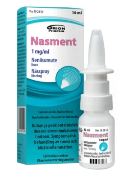 Nasment 1 mg/ml nenäsumute 10 ml