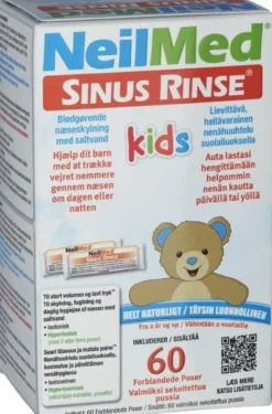 NeilMed Sinus Rinse Kids suola-annospussi 60 kpl