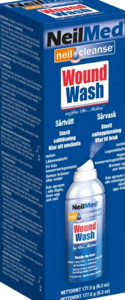 NeilMed WoundWash haavapuhdiste 177 ml